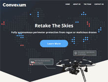 Tablet Screenshot of convexum.com